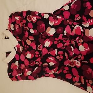 Kate Spade Floral Flounce Dress